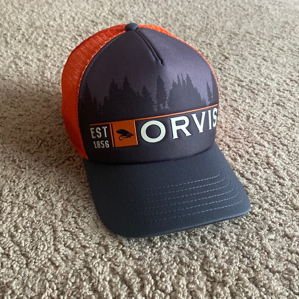 Like New Orvis snap back cap
